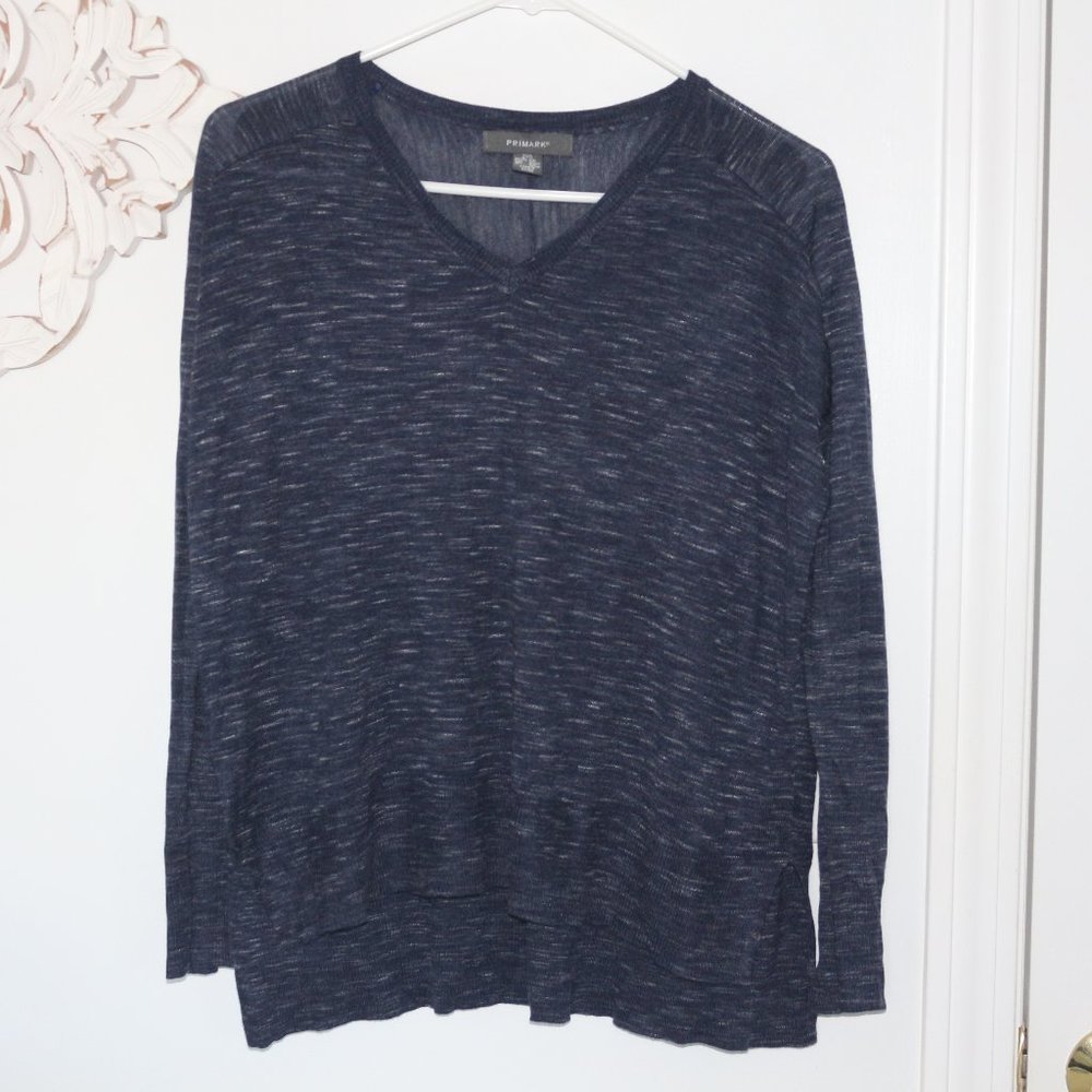 V Neck Long Sleeve Shirt